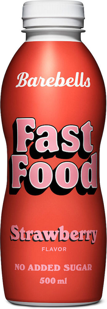 Läs mer om Barebells Fast Food Strawberry 50cl