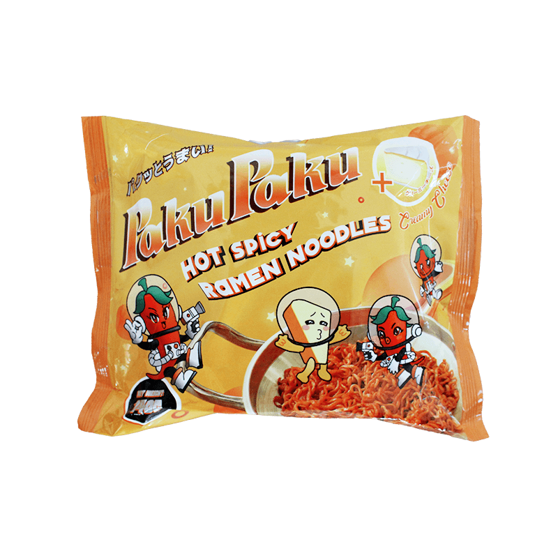 Läs mer om PakuPaku Ramen Nudlar - Creamy Cheese 140g