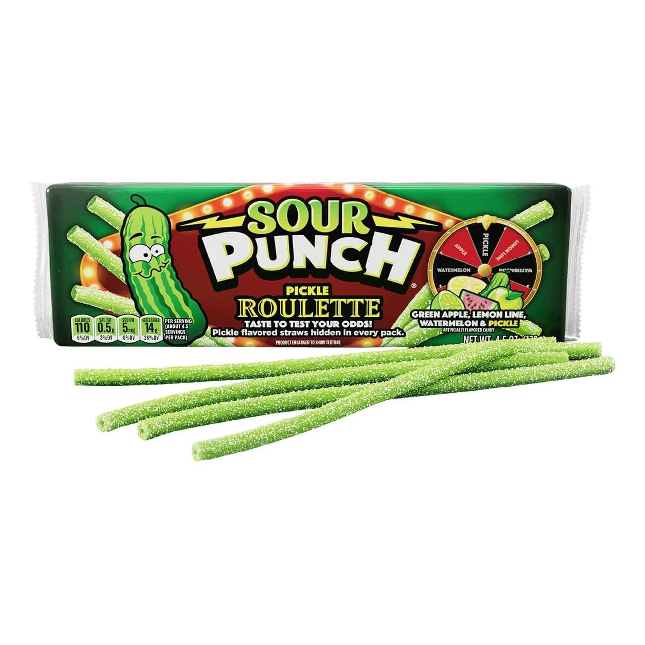 Sour Punch Pickle Roulette 128g