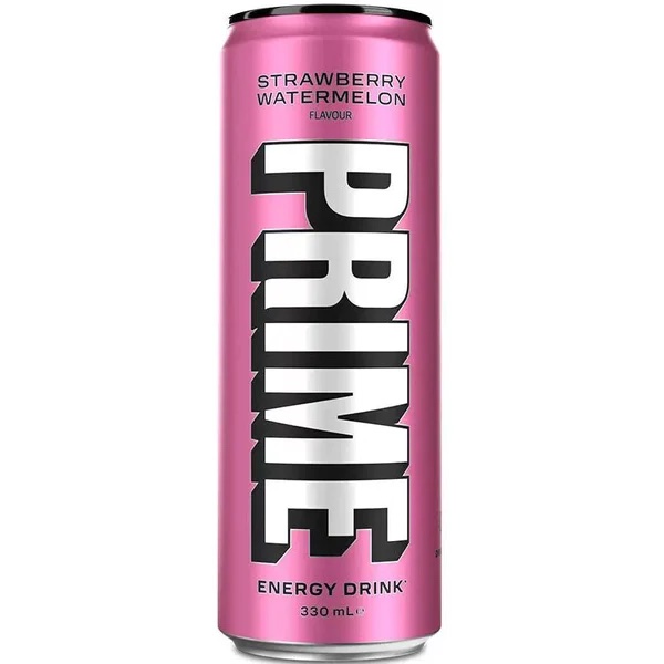 Läs mer om Prime Energy Drink - Strawberry Watermelon 330ml