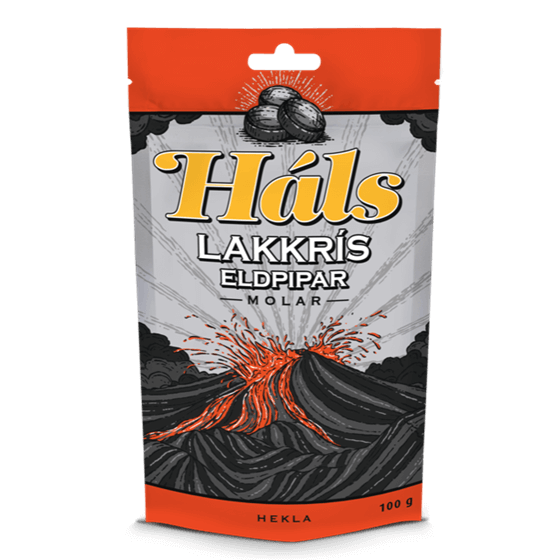 Hals Chili-Lakkris 100g