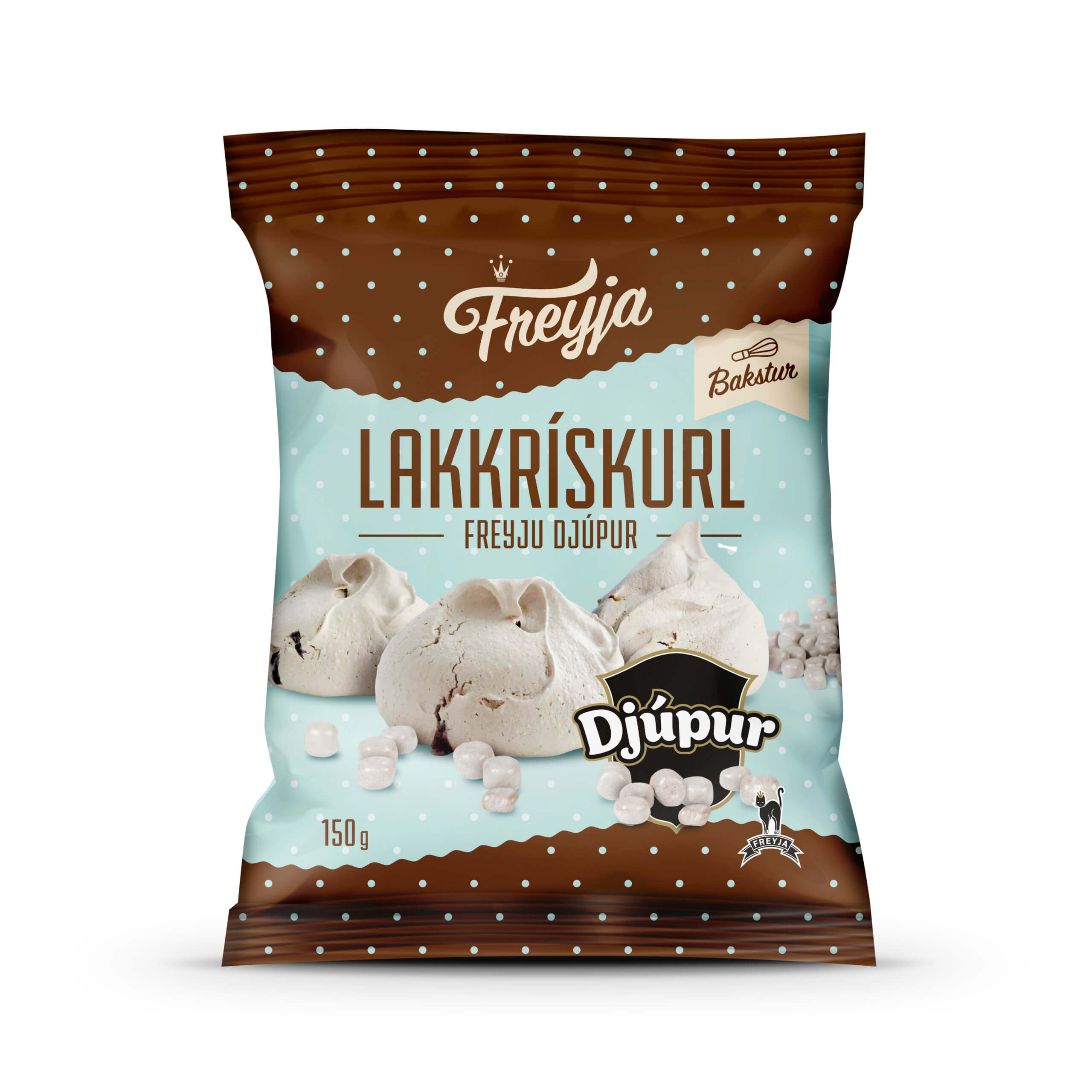 Freyja Lakkriskurl Djupur 150g