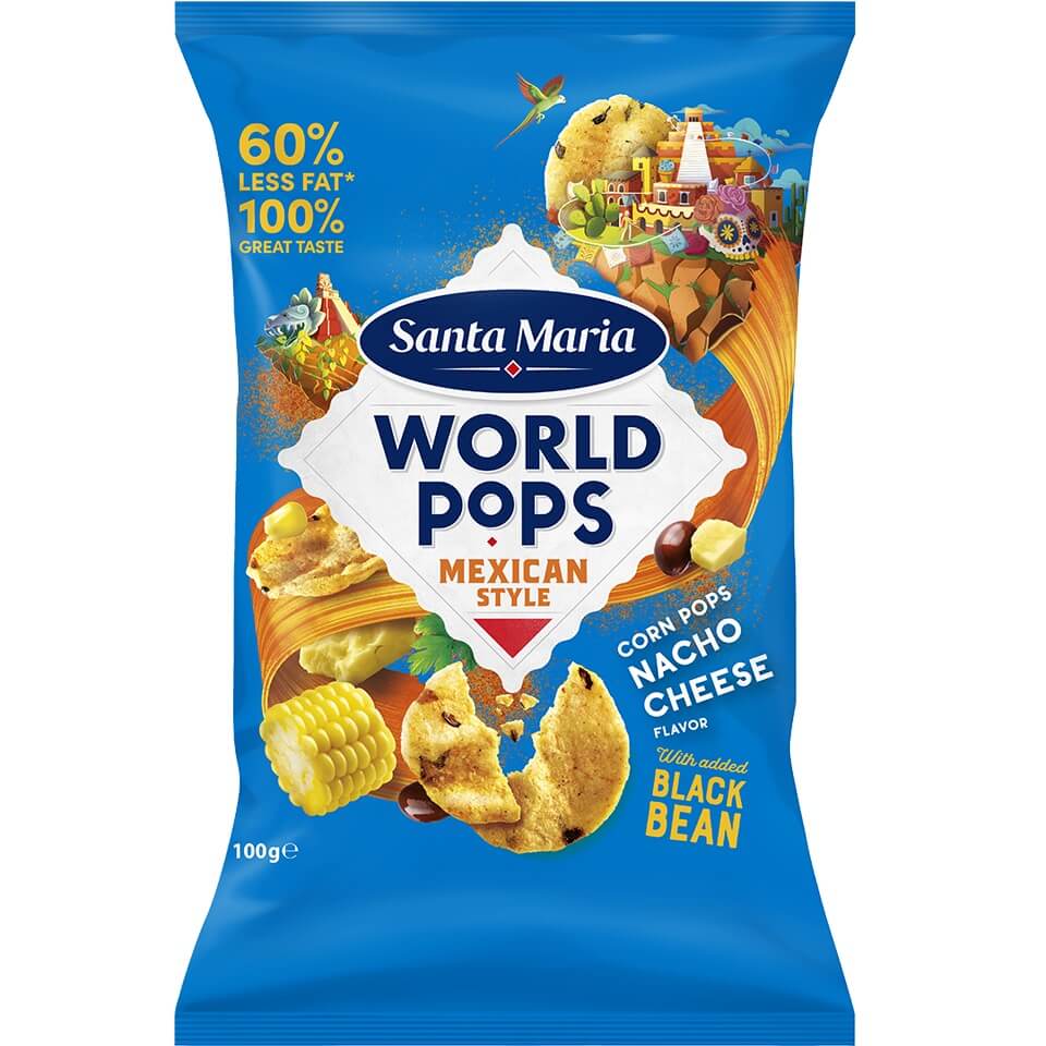 Läs mer om Santa Maria World Pops Mexican Style 100g