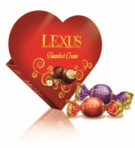 Läs mer om Lexus Heart Hazelnut Cream 100g