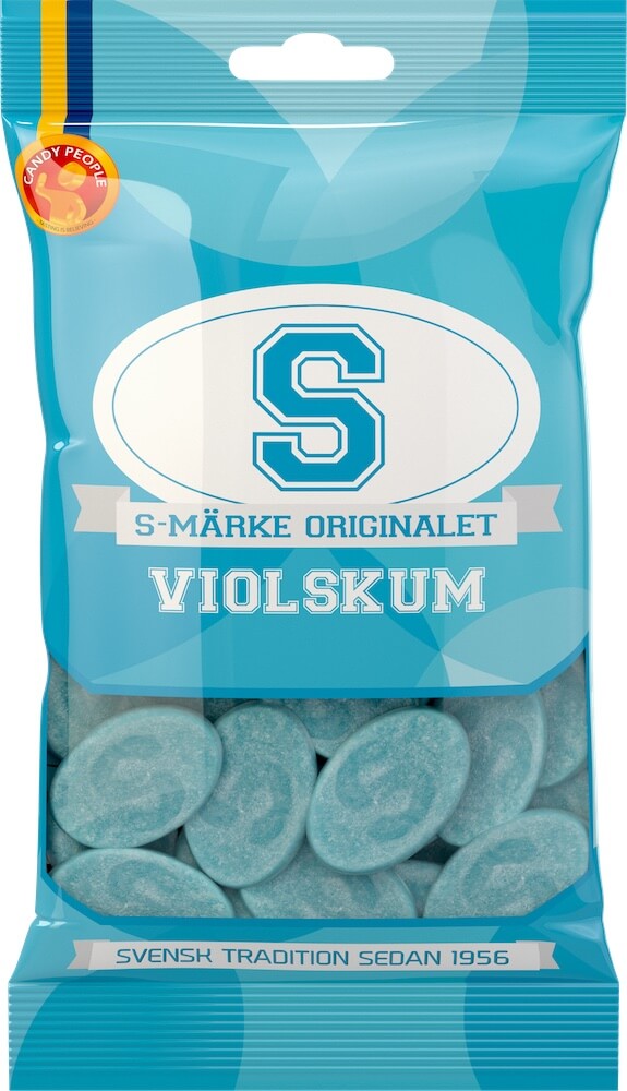 Läs mer om S-Märke Violskum 70g