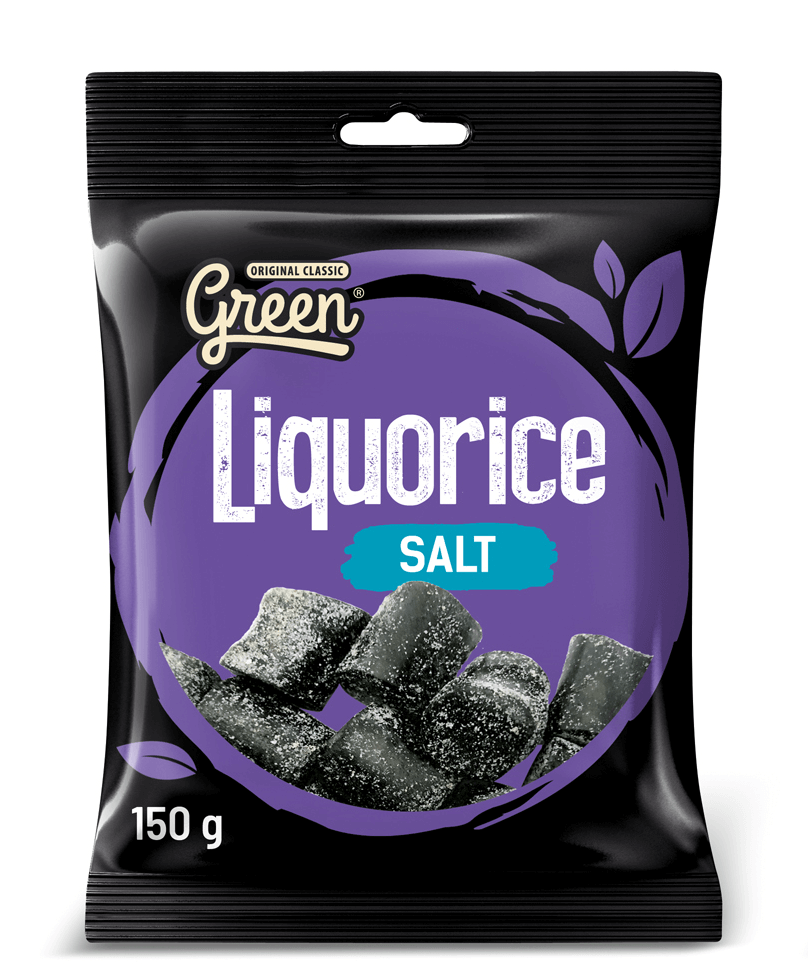 Läs mer om Green Original Liquorice Salt 150g