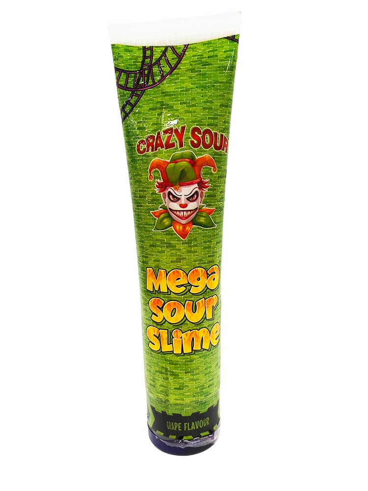 Läs mer om Crazy Sour Mega Sour Slime 120g
