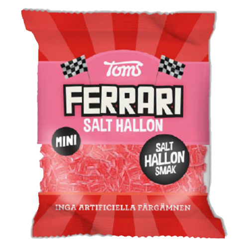 Läs mer om Ferrari Mini Salt Hallon 80g