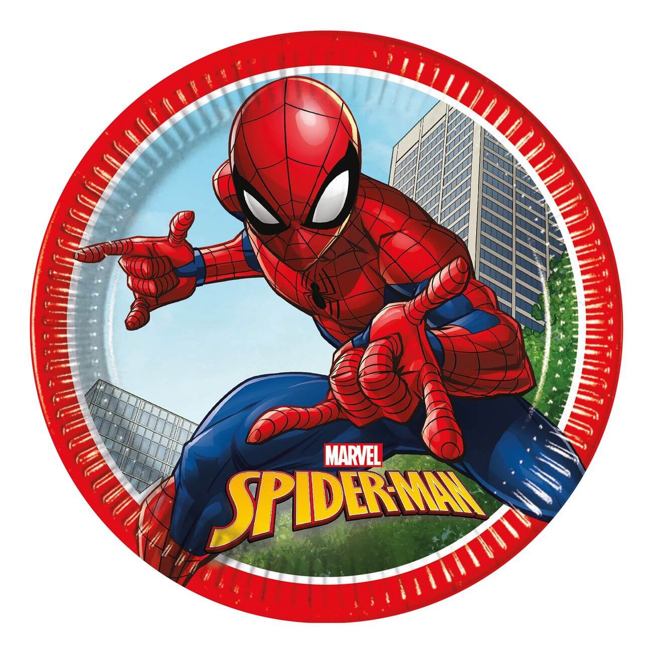 Läs mer om Papperstallrikar Spiderman 8-pack