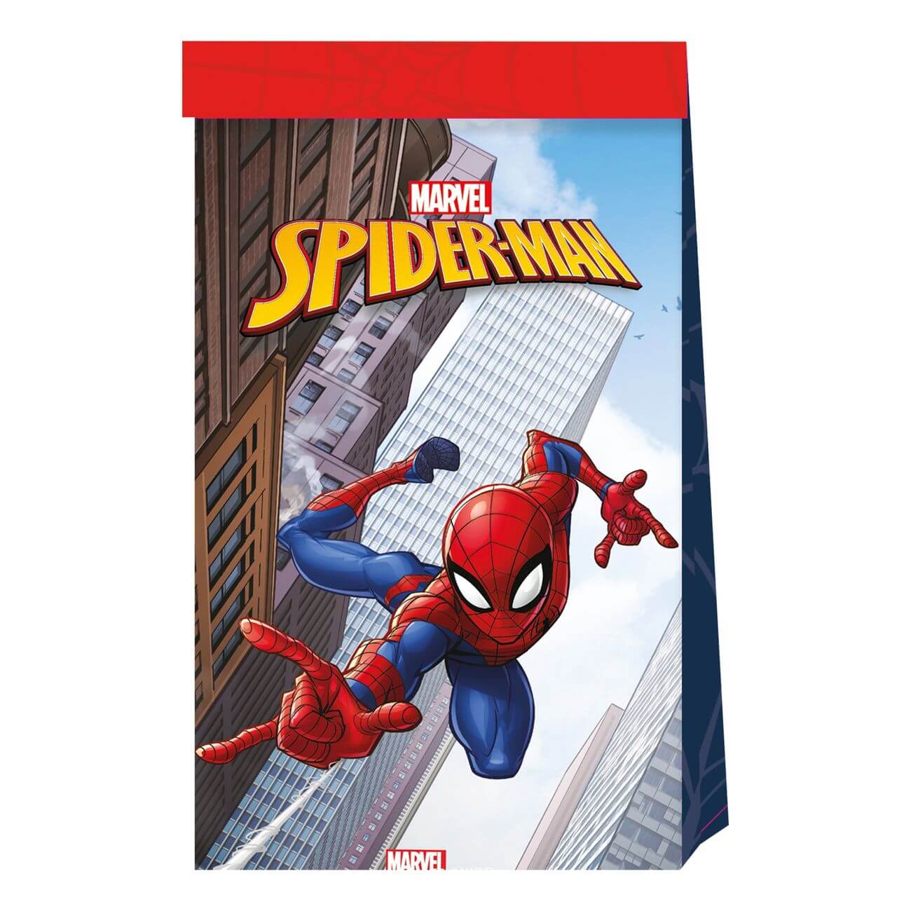 Kalaspåsar Spider-Man 4-pack | Festartiklar | Gottegrisen