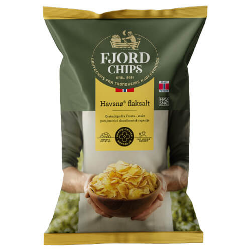 Fjordchips Havsnö Flingsalt 150g