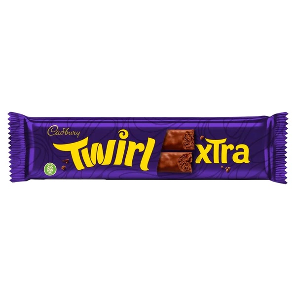 Läs mer om Cadbury Twirl Xtra 54g