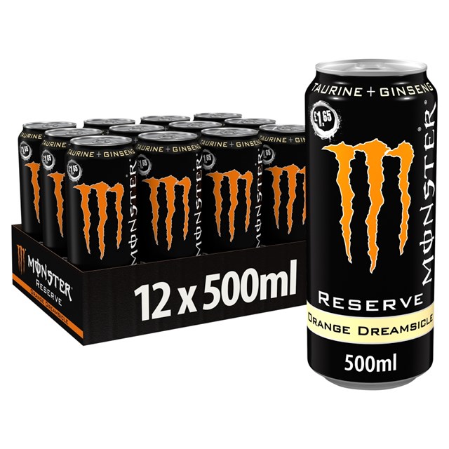 Läs mer om Monster Energy Drink Reserve Orange Dreamsicle 500ml x 12st