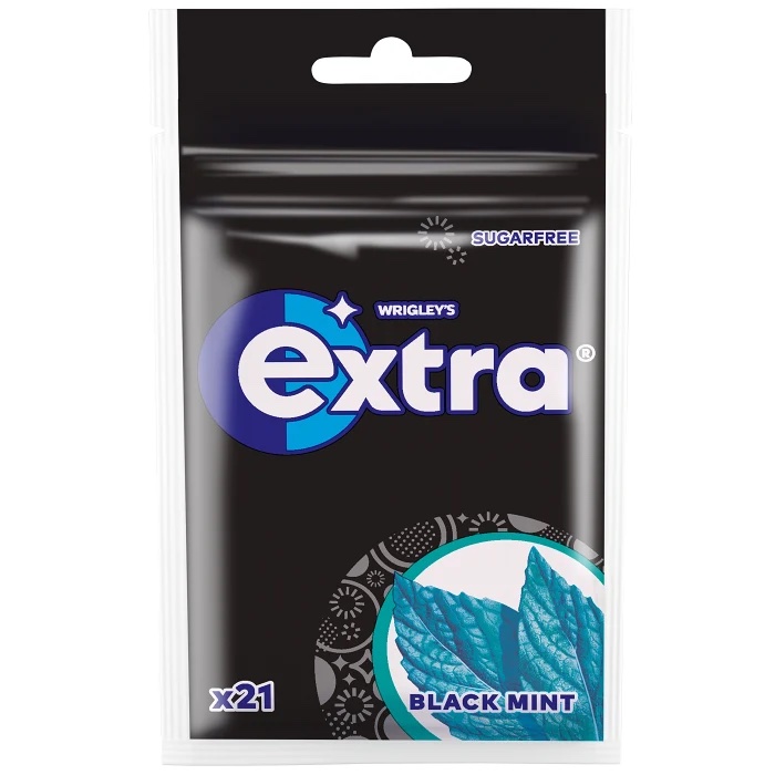 Läs mer om Wrigleys Extra Black Mint 29g