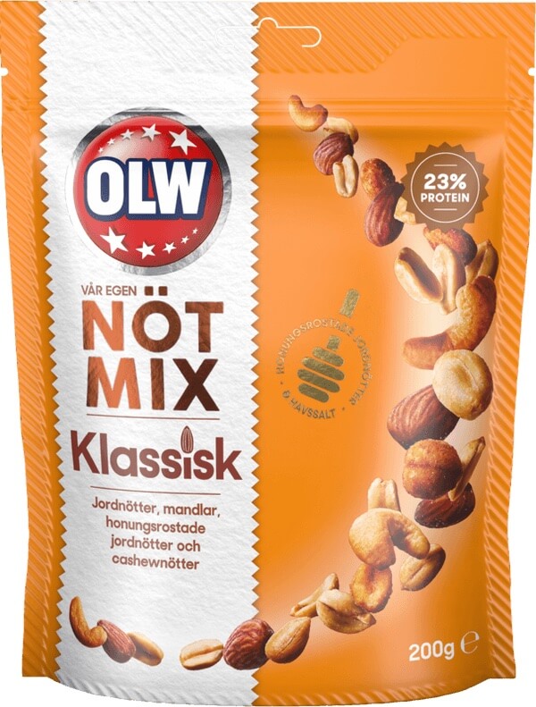 OLW Nötmix klassisk 200g
