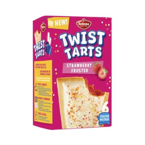 Läs mer om Twist Tarts Frosted Strawberry 280g