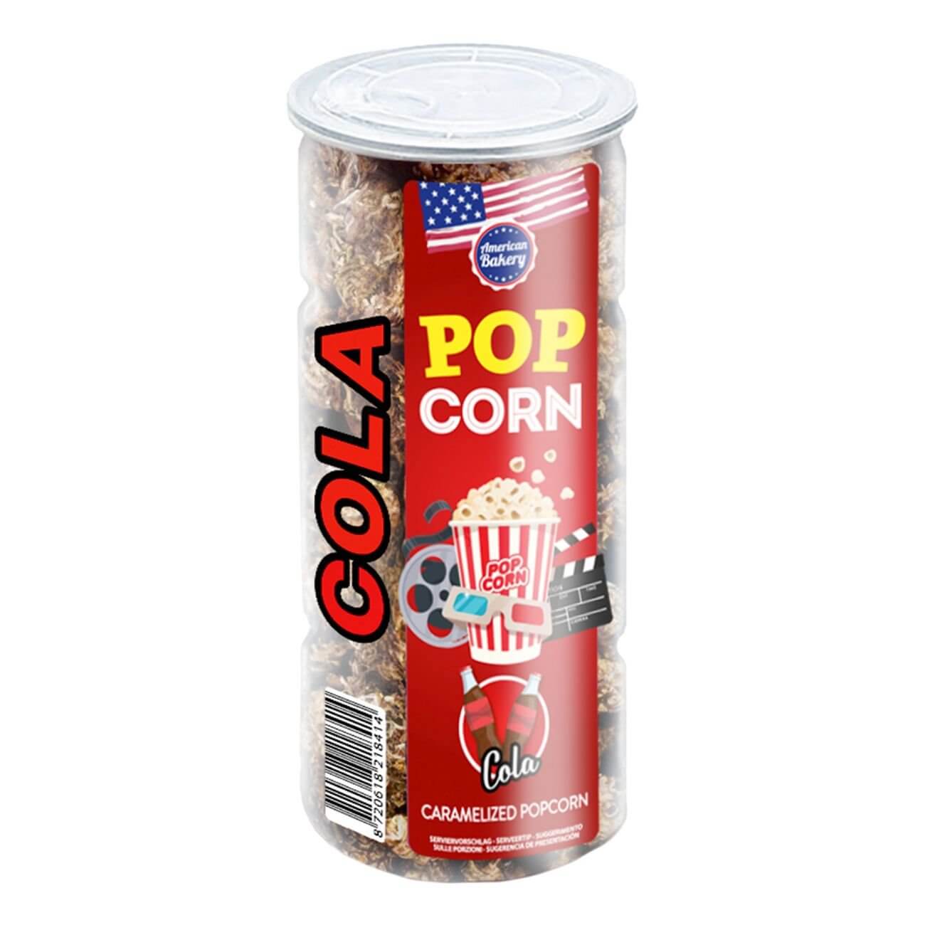 Läs mer om American Bakery Popcorn Cola 170g
