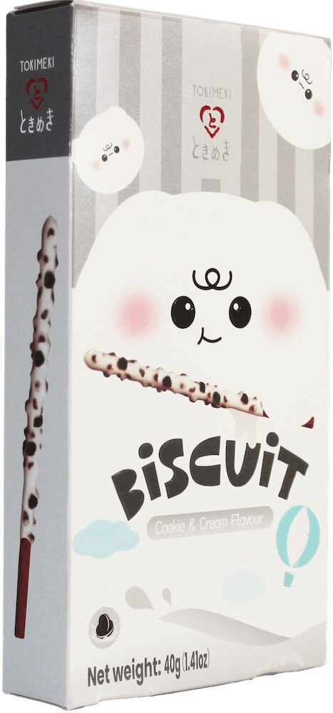 Läs mer om Tokimeki Biscuit Stick - Cookies & Cream 40g