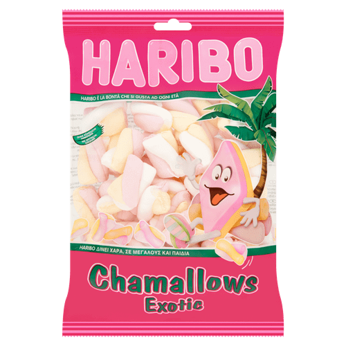 Läs mer om Haribo Chamallows Exotic 175g