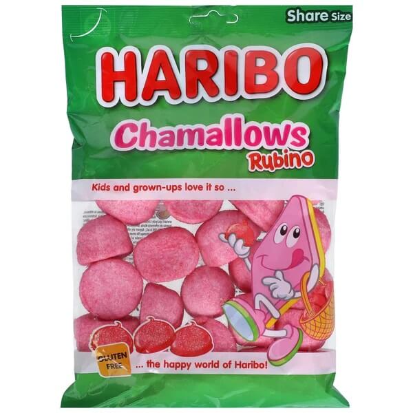 Läs mer om Haribo Chamallows Rubino 175g