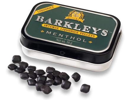 Läs mer om Barkleys Liquorice Pellets Menthol 16g