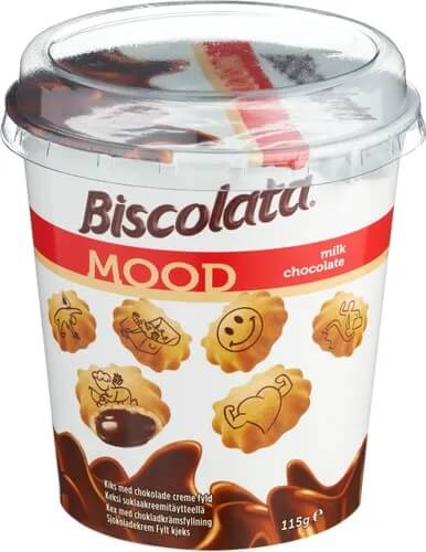 Läs mer om Biscolata Mood Milk Chocolate 115g