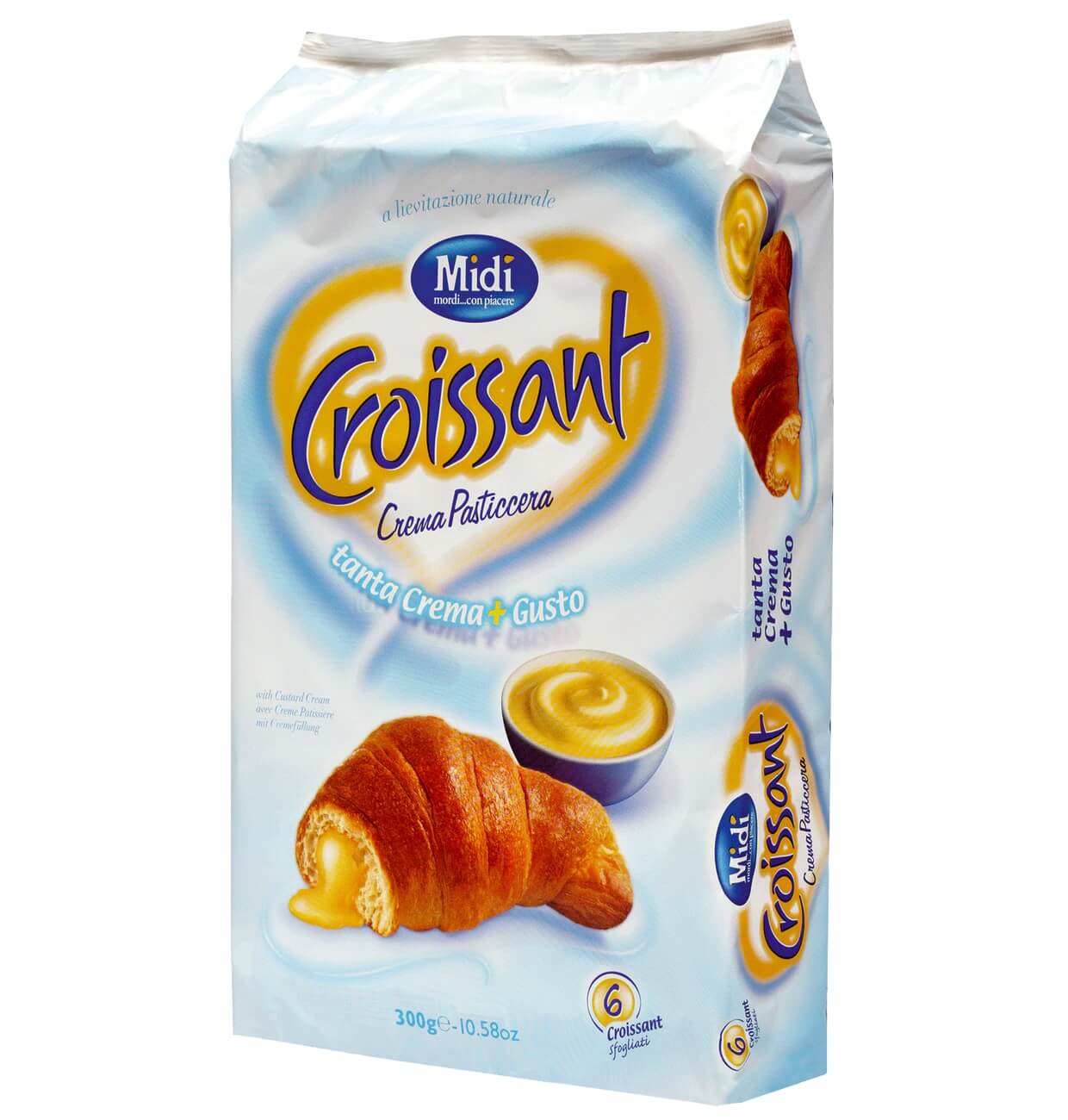 Midi Croissant Cream 6-pack 300g