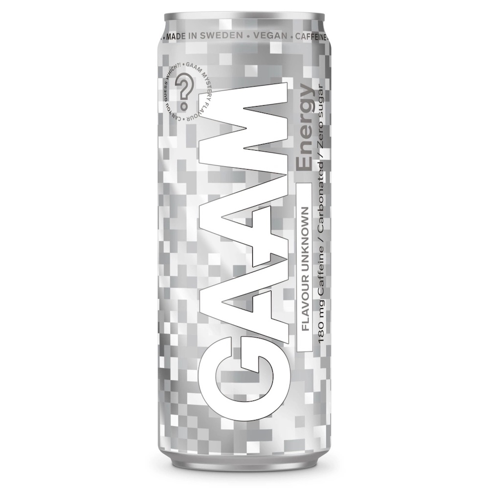 Läs mer om GAAM Energy - Flavour Unknown 33cl