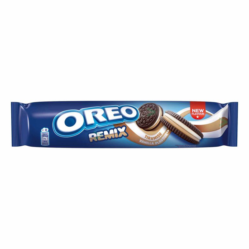 Läs mer om Oreo Remix Tiramisu & Vanilla 157g