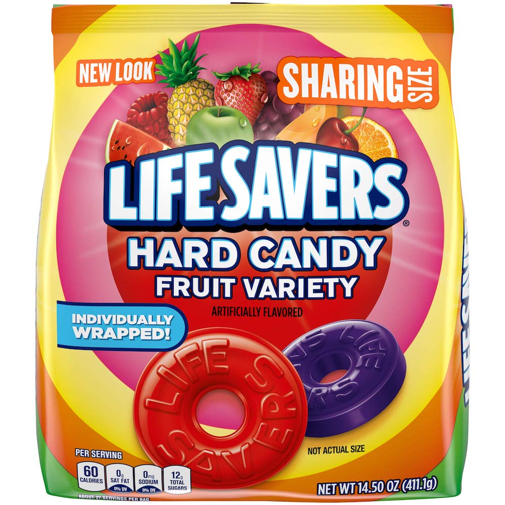 Läs mer om Lifesavers Hard Candy Fruit Variety 411g