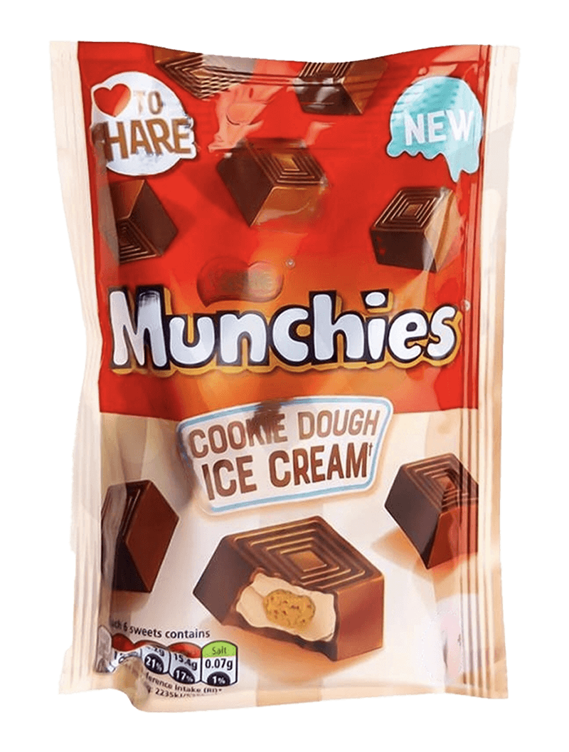 Läs mer om Munchies Cookie Dough Ice Cream 97g