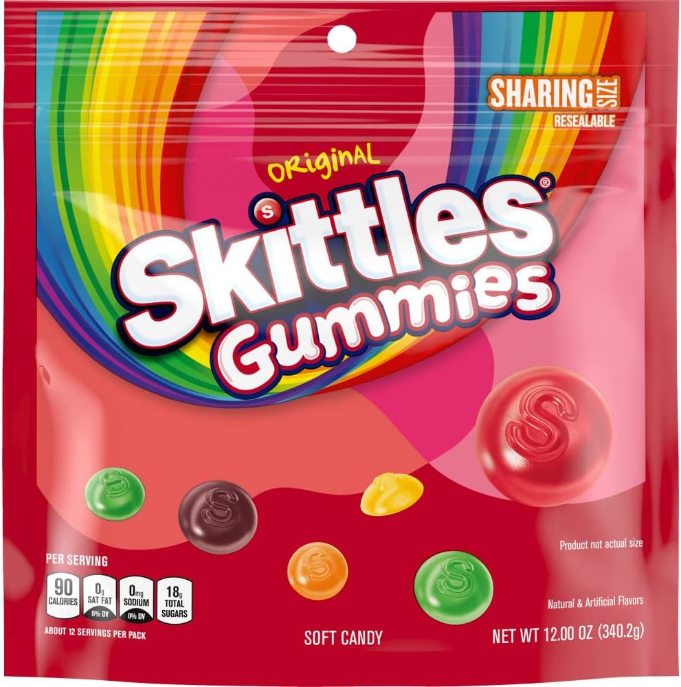 Läs mer om Skittles Gummies Original 340g