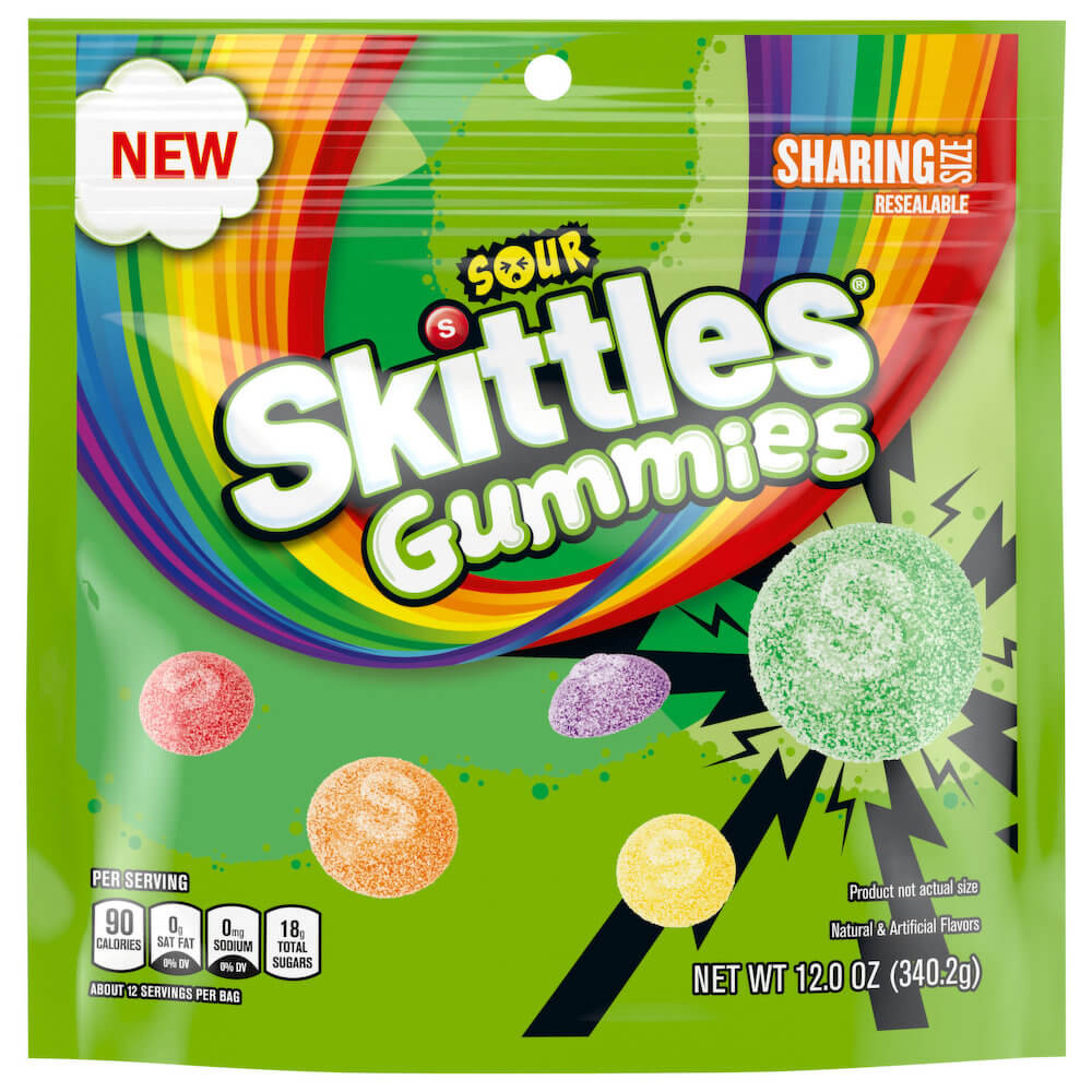 Läs mer om Skittles Gummies Sour 340g