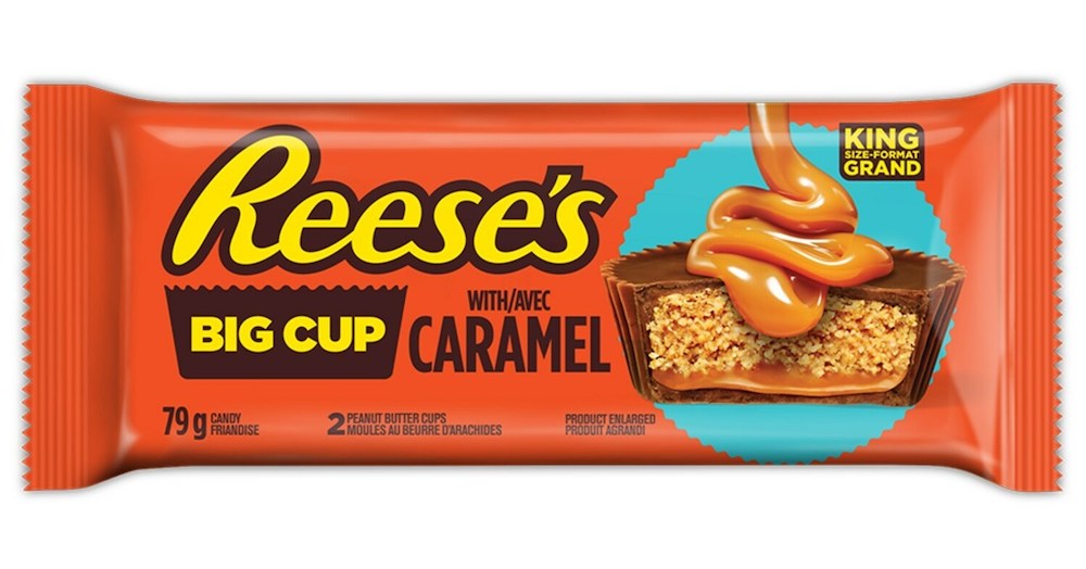 Läs mer om Reeses Big Cup Caramel 79g