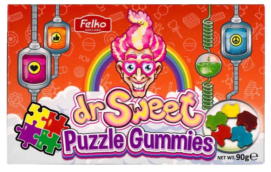 Läs mer om Dr Sweet Puzzle Gummies 90g