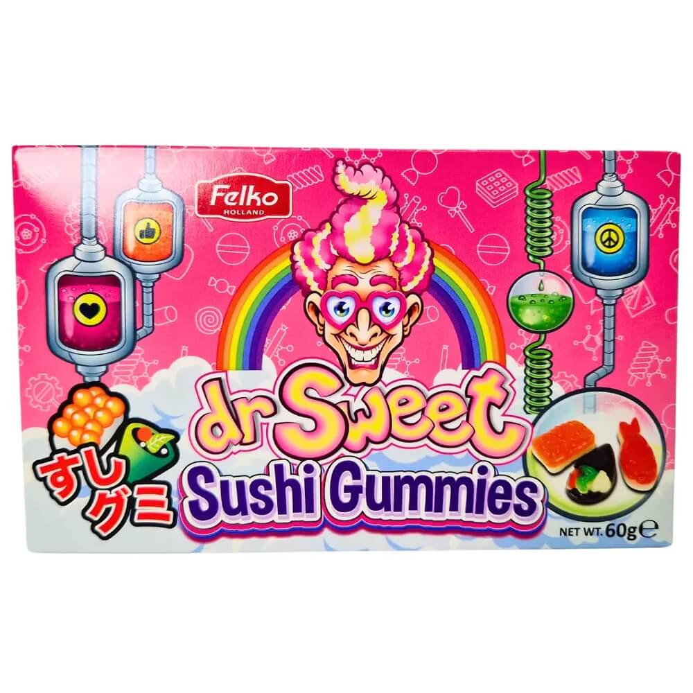 Läs mer om Dr Sweet Sushi Gummies 60g