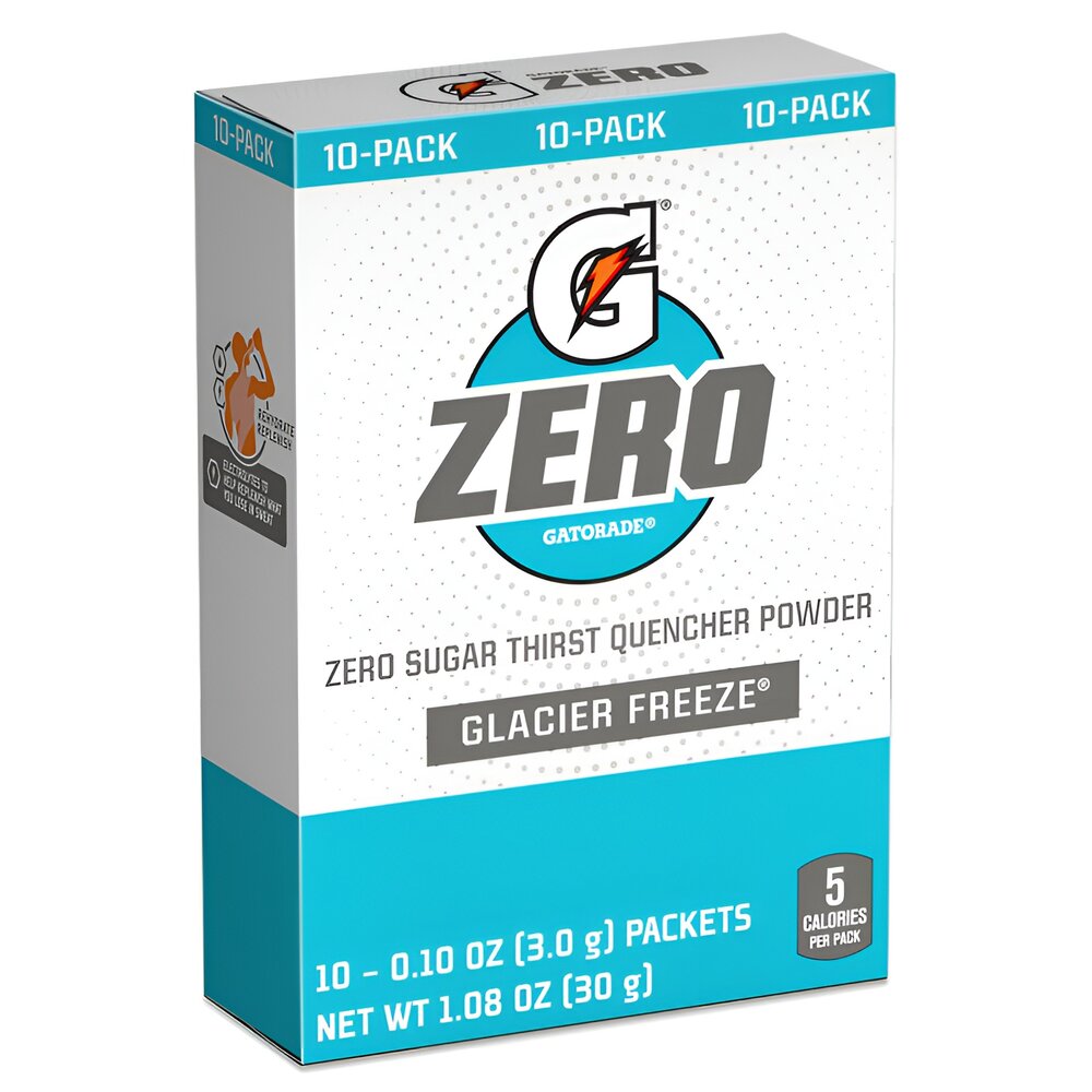 Läs mer om Gatorade Zero Thirst Quencher Powder Glacier Freeze 30g