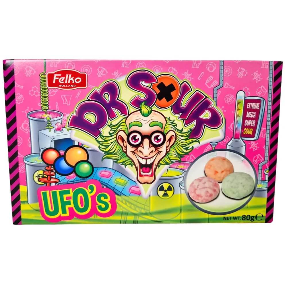 Läs mer om Dr Sour Ufos 80g