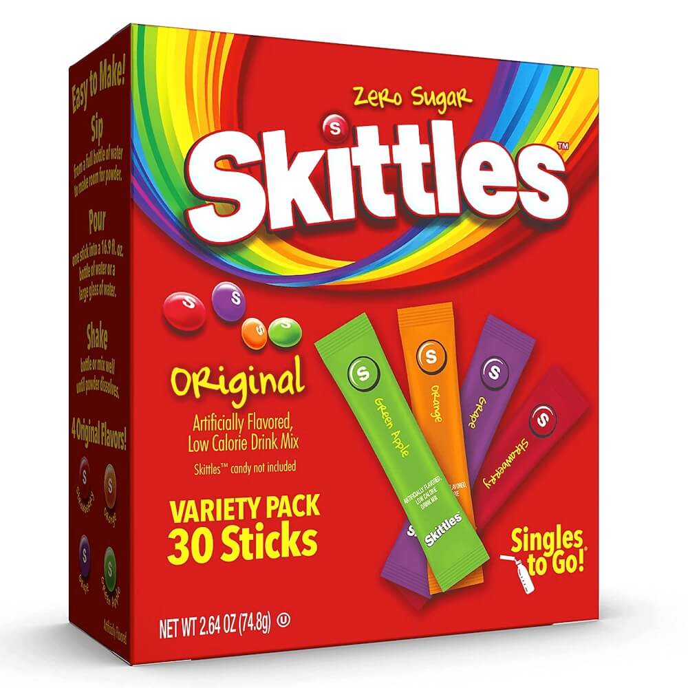 Läs mer om Skittles Original Singles To Go! 30-Pack