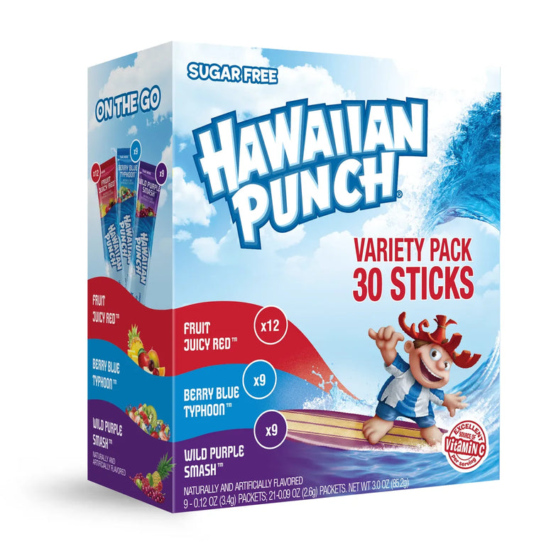 Läs mer om Hawaiian Punch Variety Sticks 30-Pack