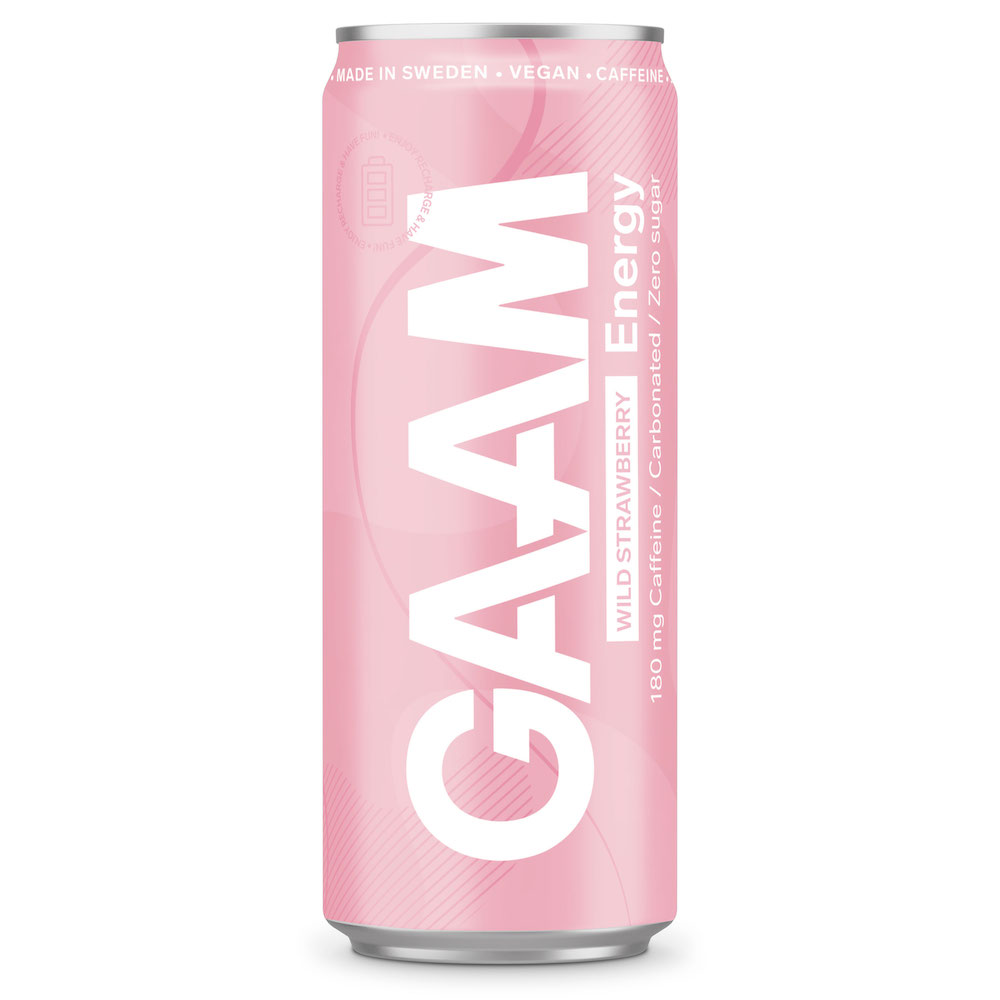 GAAM Energy - Wild Strawberry 33cl