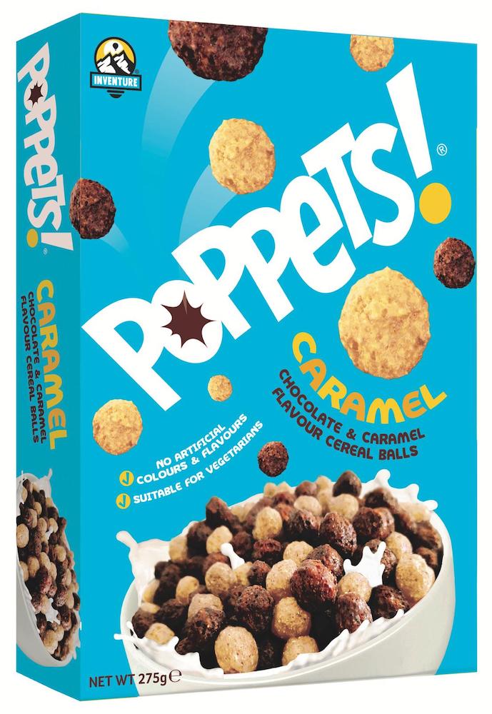 Läs mer om Poppets Caramel Cereal 275g