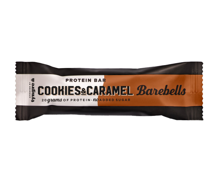 Läs mer om Barebells Cookies & Caramel 55g