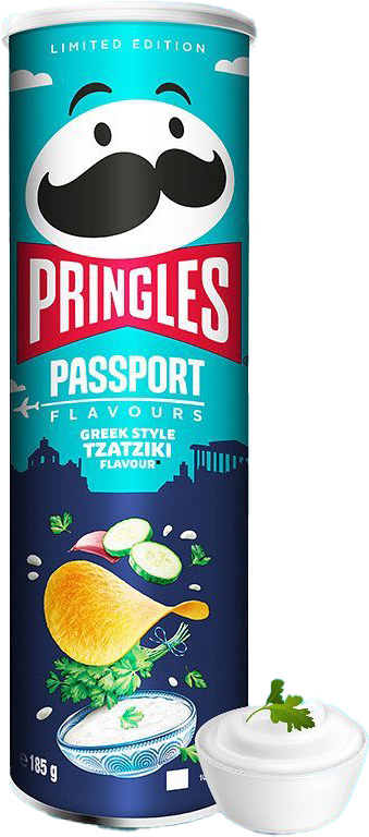 Läs mer om Pringles Passport Greek Style Tzatziki 165g