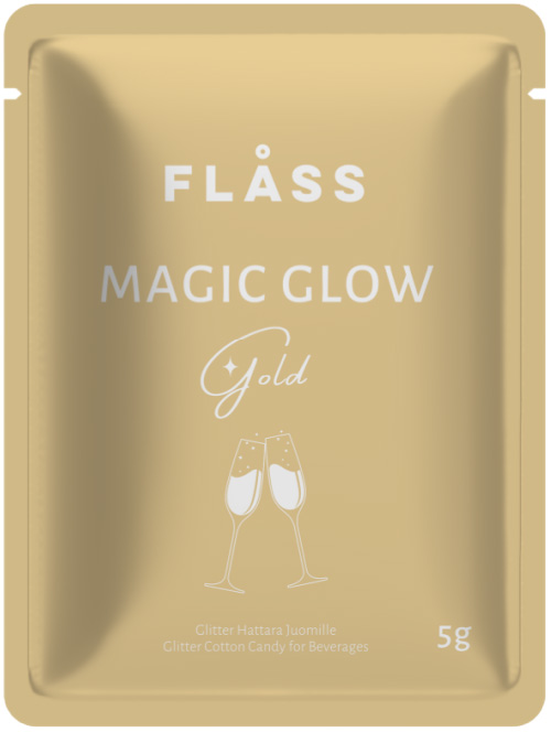 Läs mer om Flåss Sockervadd - Magic Glow Gold Glitter Bomb 5g