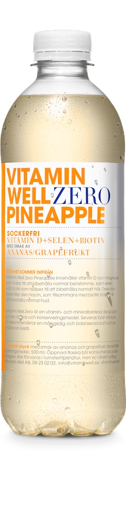 Läs mer om Vitamin Well ZERO Pineapple 50cl