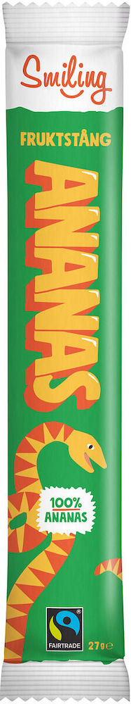 Smiling Fruktstång Ananas 27g