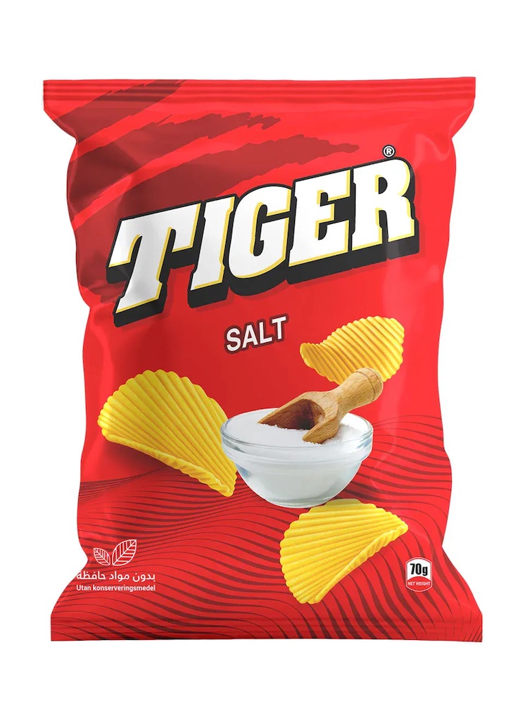 Läs mer om Tiger Chips Salt 70g
