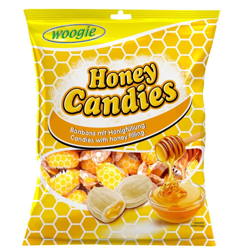 Läs mer om Woogie Honey Candies 150g