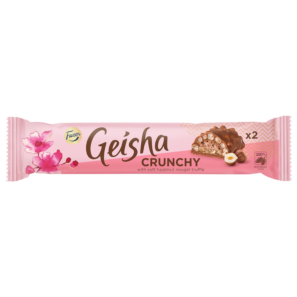 Läs mer om Geisha Crunchy Choklad 50g